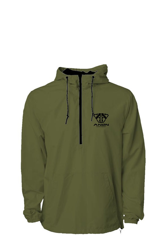 Packable Lightweight Pullover Windbreaker